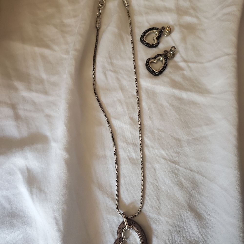 Brighton  necklace and earrings set